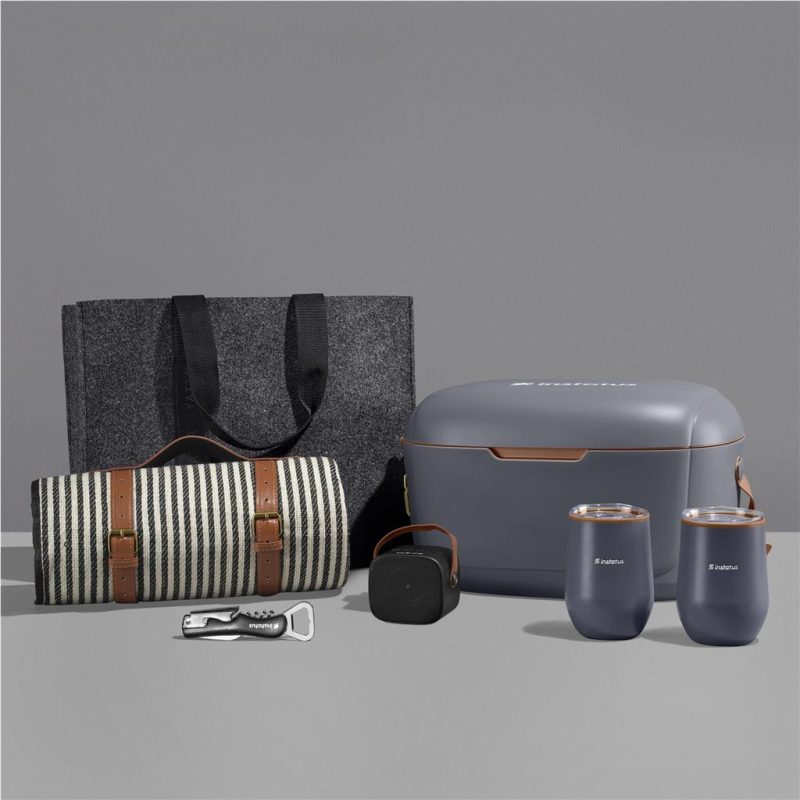 Dark Grey Yatta Serenity Set Hamper