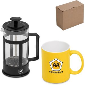 Cafe Omega Coffee Set - Yellow additionalImagesWithLogos
