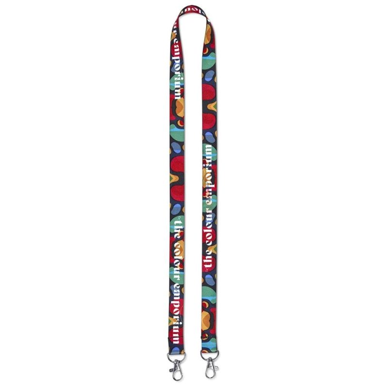 Altitude Garros Double-Sided Sublimation Satin Lanyard additionalImagesWithLogos
