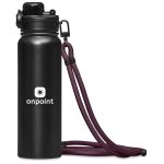 Maroon Altitude Borriello Stainless Steel Vacuum Water Bottle – 750ml