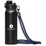 Navy Altitude Borriello Stainless Steel Vacuum Water Bottle – 750ml
