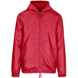Red Unisex Alti-Mac Fleece Lined Jacket - Red