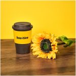 Kooshty Brown Bean Plastic Double-Wall Tumbler – 400ml additionalImagesWithLogos