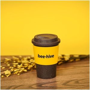 Kooshty Brown Bean Plastic Double-Wall Tumbler – 400ml additionalImagesWithLogos