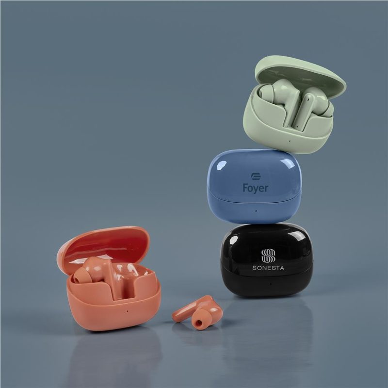 Serendipio Lancaster TWS Earbuds lifestyleImagesWithLogos