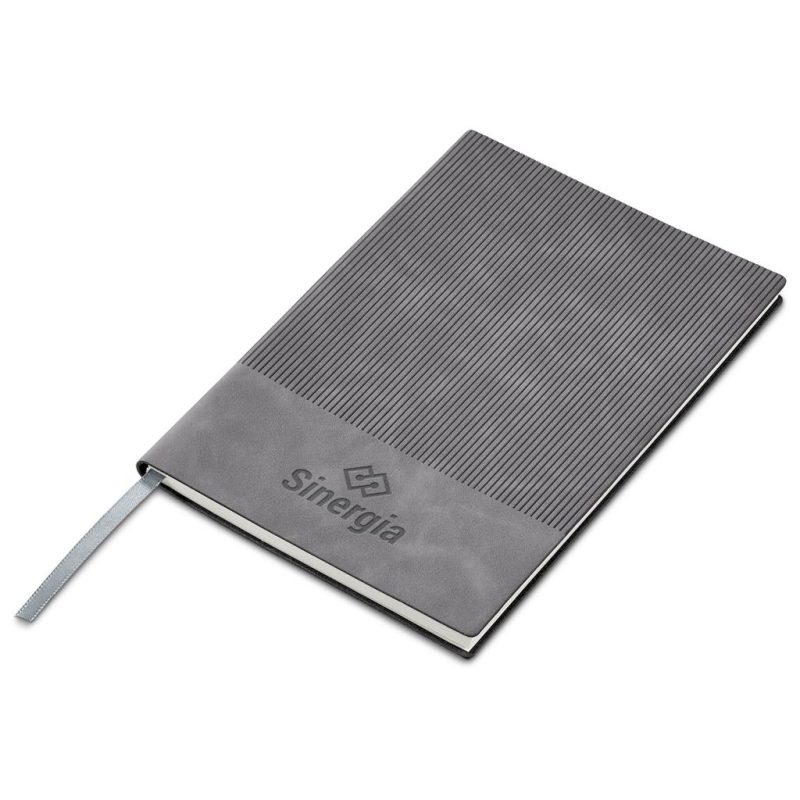 Grey Serendipio Milestone A5 Soft Cover Notebook