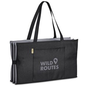 Dark Grey Urban Terrain Plateau Cushioned Foldable Outdoor Mat