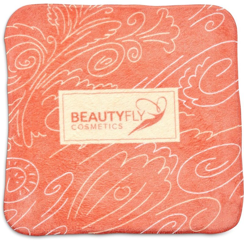 Hoppla Glamour Makeup Remover Cloth - Double-Sided Branding additionalImagesWithLogos