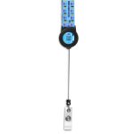 Altitude Sample Retractable Badge Reel Single-Sided Sublimation Satin Lanyard additionalImagesWithLogos