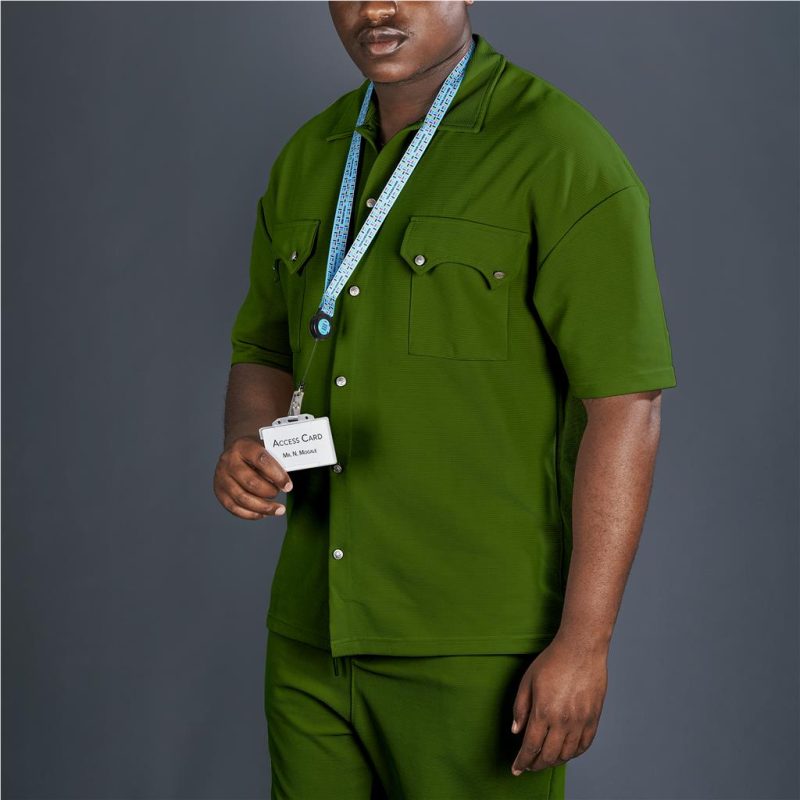 Altitude Sample Retractable Badge Reel Single-Sided Sublimation Satin Lanyard lifestyleImagesWithLogos