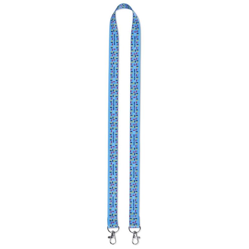Altitude Sample Garros Double-Sided Sublimation Satin Lanyard additionalImagesWithLogos