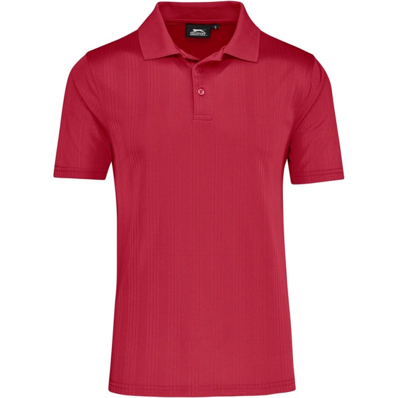 Mens Florida Golf Shirt - Red SLAZ-11418-R-5XL Red Mens Florida Golf Shirt - Red