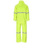 Light Duty Tornado  Hi-Viz Reflective  Rubberised Rainsuit - Yellow additionalClearanceImage