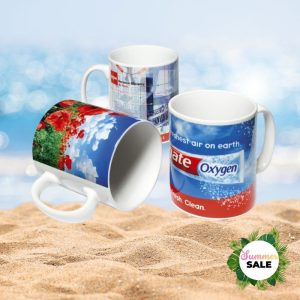 10 x Branded Ceramic Mugs