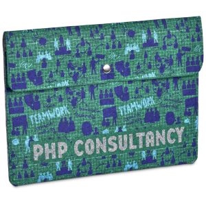 Pre-Printed Sample Hoppla Revo RPET Felt Document Holder