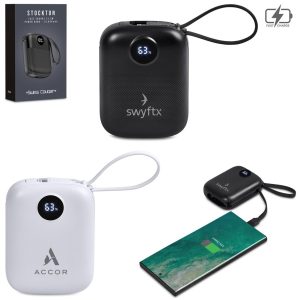 Swiss Cougar Stockton Fast Charge 22.5W Power Bank - 10000mAh