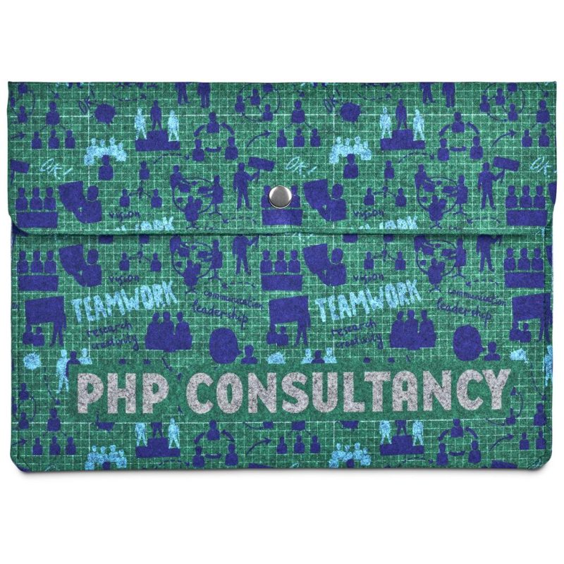 Pre-Production Sample Hoppla Revo RPET Felt Document Holder