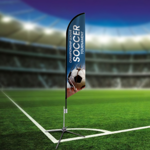sports club and events flag banners