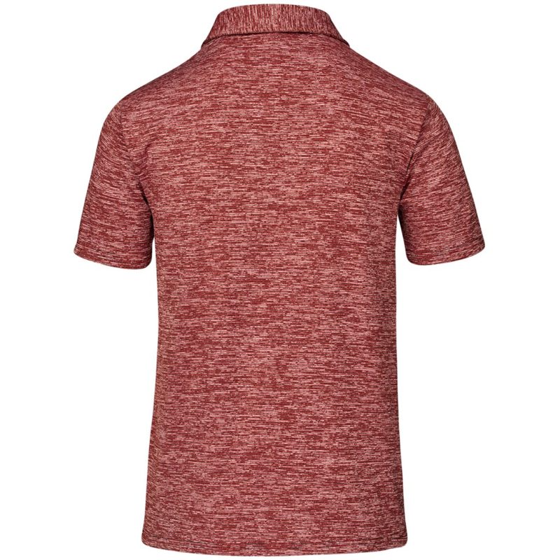 Mens Echo Golf Shirt - Red
