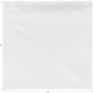 Ovation Sublimated Gazebo 1m X 1m Kiosk - Half Wall (Excludes Hardware)