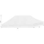 Ovation Sublimated Gazebo 6m X 3m - Roof  (Excludes Hardware)