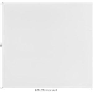 Legend Curved Banner Wall Skin with Wings 2.32m x 2.25m (Excludes Hardware)