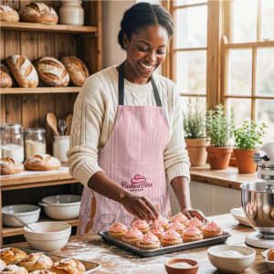 Pre-Production Sample Hoppla Simma Recycled PET Stitch-Bond Apron