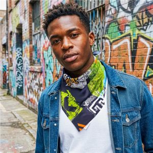 Pre-Production Sample Hoppla Nurva Polyester Bandana