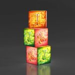 Point of sale Stacking Cubes
